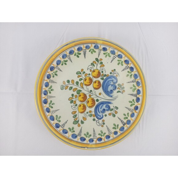 Decorative Plate Talavera S Timoneda Hand Painted Signed Hanging Ceramic Plate - Picture 1 of 6